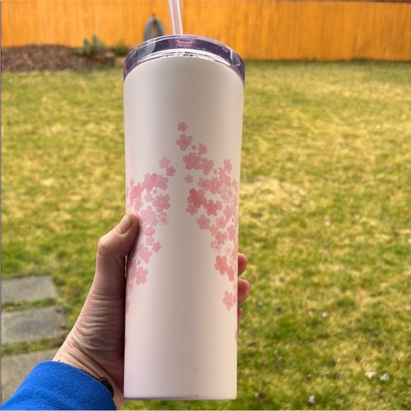 Starbucks Cherry Blossom Metal Tumbler 2026, new - Picture 7 of 7